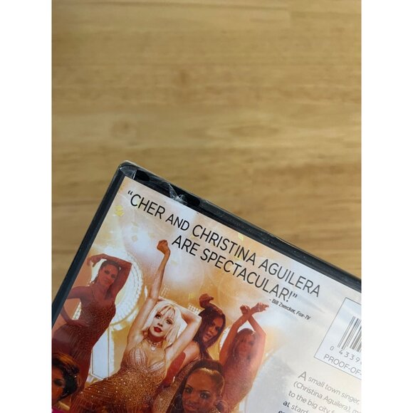 Burlesque DVD 2010 Musical Drama Film Cher Christina Aguilera New Sealed - Picture 4 of 5